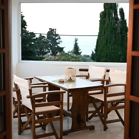 Sea View Gem Steps To Zia Square Hot Tub Villa Lagoudi Zia